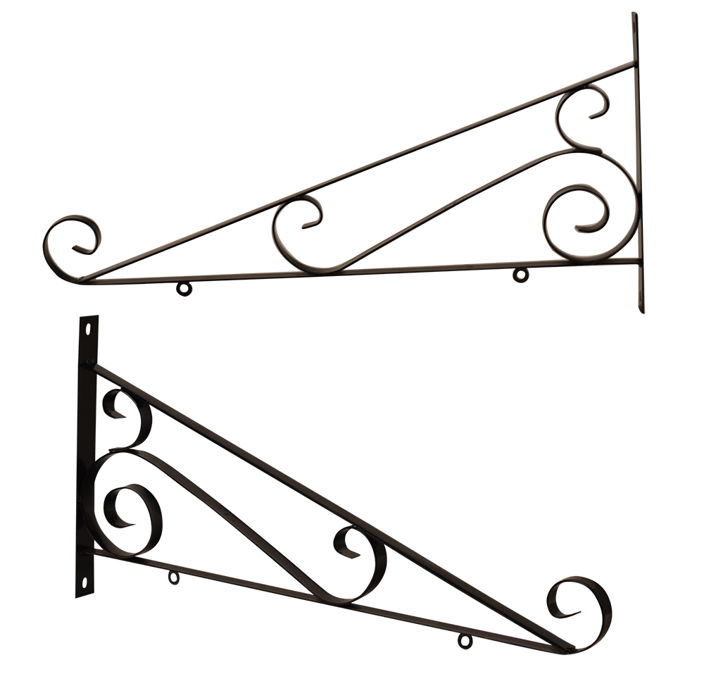 SCROLL SIGN BRACKET 36"