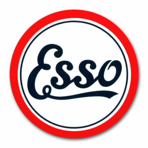 ESSO SCRIPT DECAL
