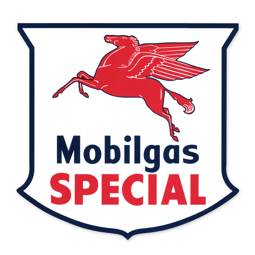 MOBILGAS SPECIAL SHIELD DECAL