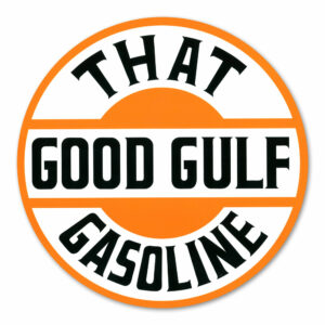 GULF "GOOD GULF" GASOLINE DECAL