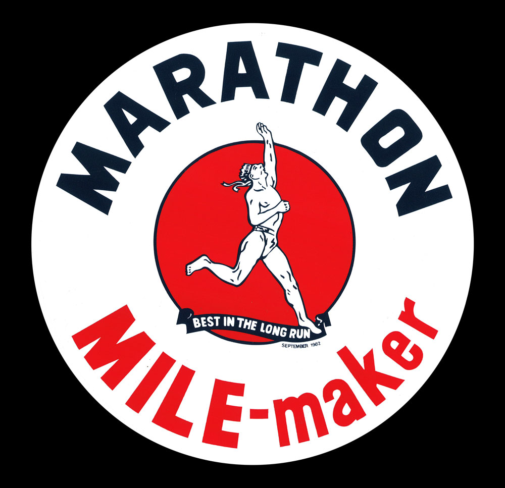 MARATHON MILE-MAKER DECAL