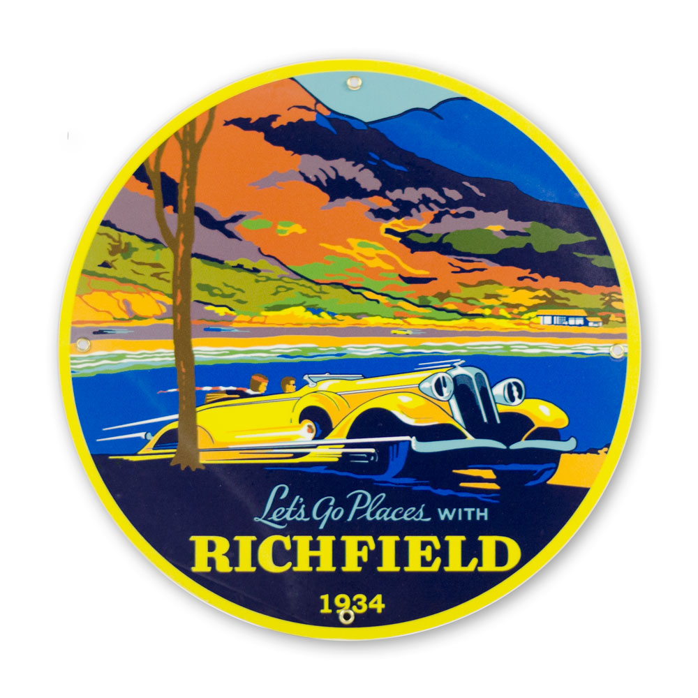 RICHFIELD 12" SIGN