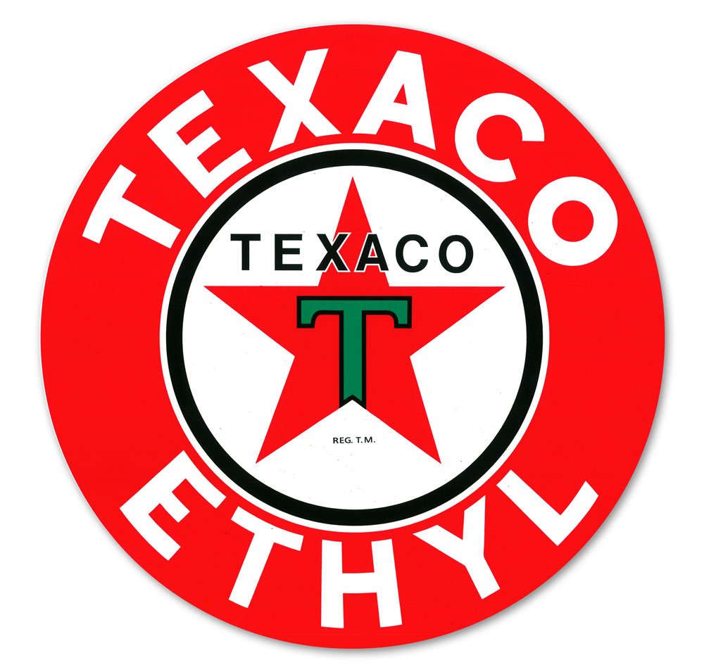 TEXACO ETHYL DECAL