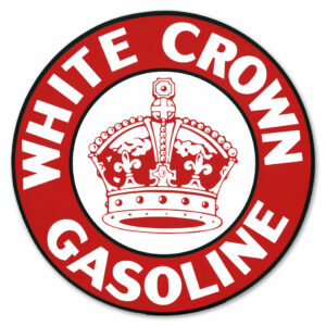 WHITE CROWN DECAL