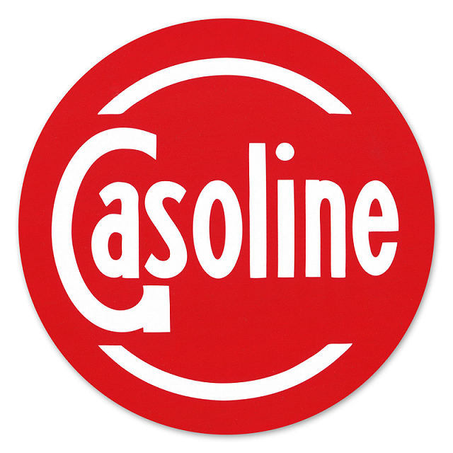 GASOLINE DECAL